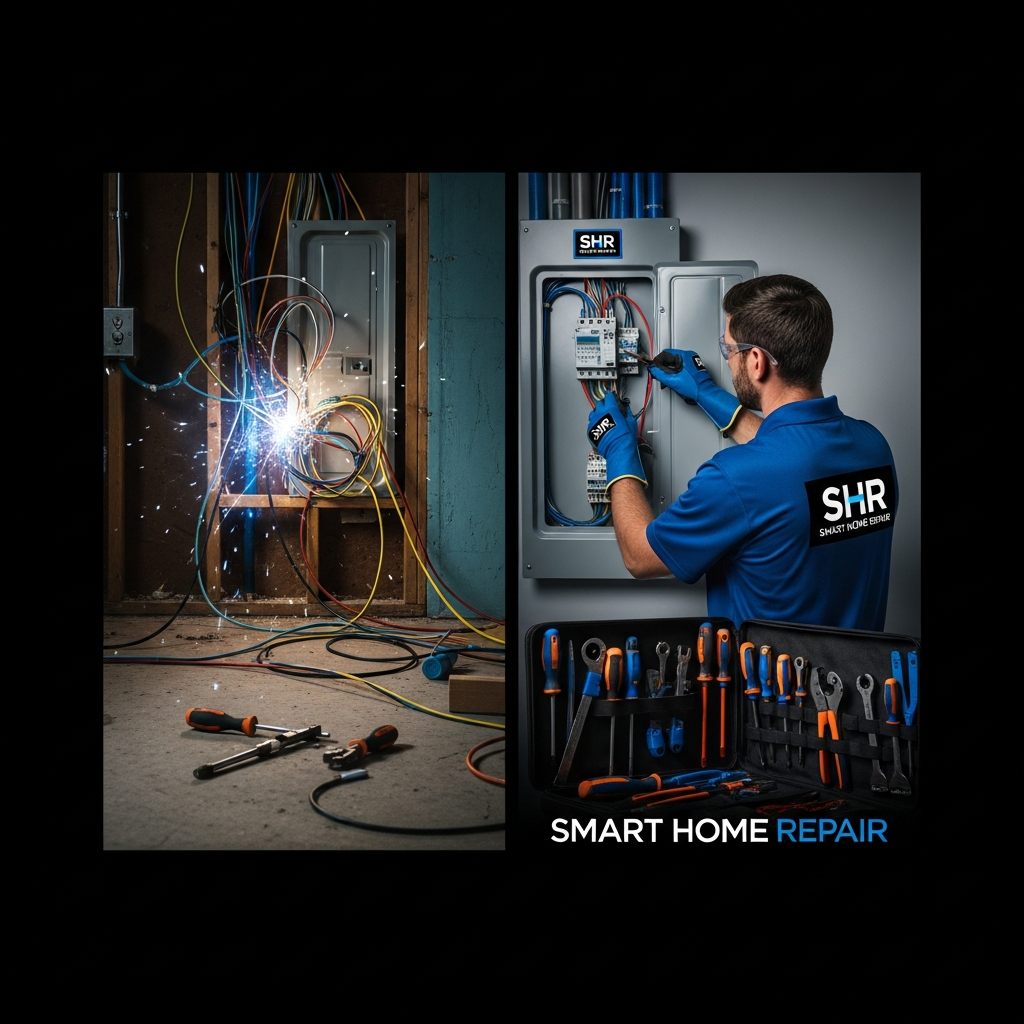 DIY Electrical Panel Install Danger vs. Professional Installation by Smart Home Repair in Athens, GA