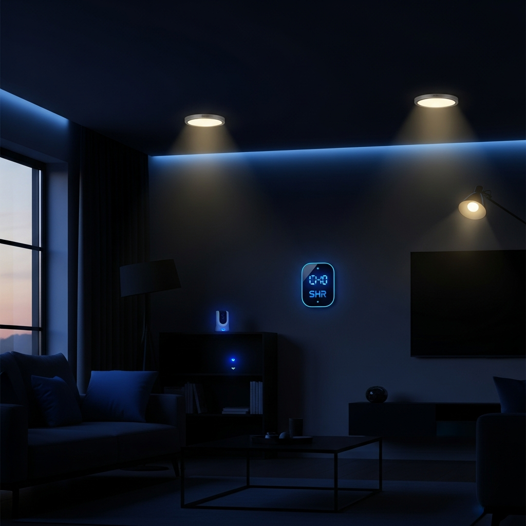 Smart Home devices in a modern Athens, GA home, installed by Smart Home Repair.