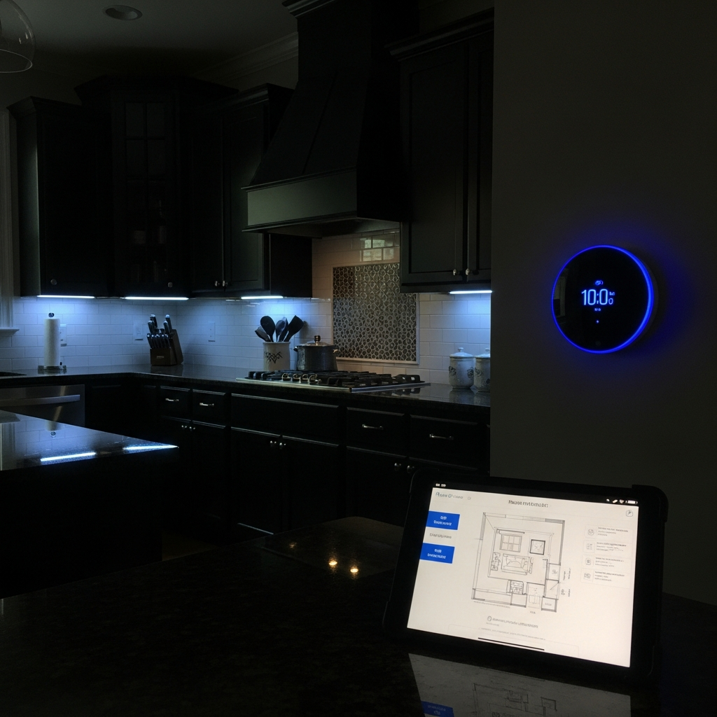 Smart Home Repair tech-enhanced kitchen renovation in Athens, GA