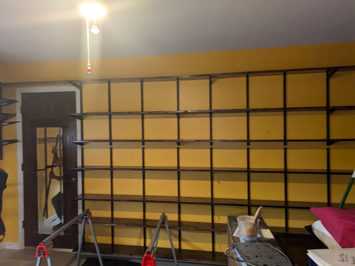 Custom Library Shelving